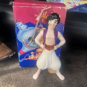 Disney Aladdin Figurine with Purple and White Accents